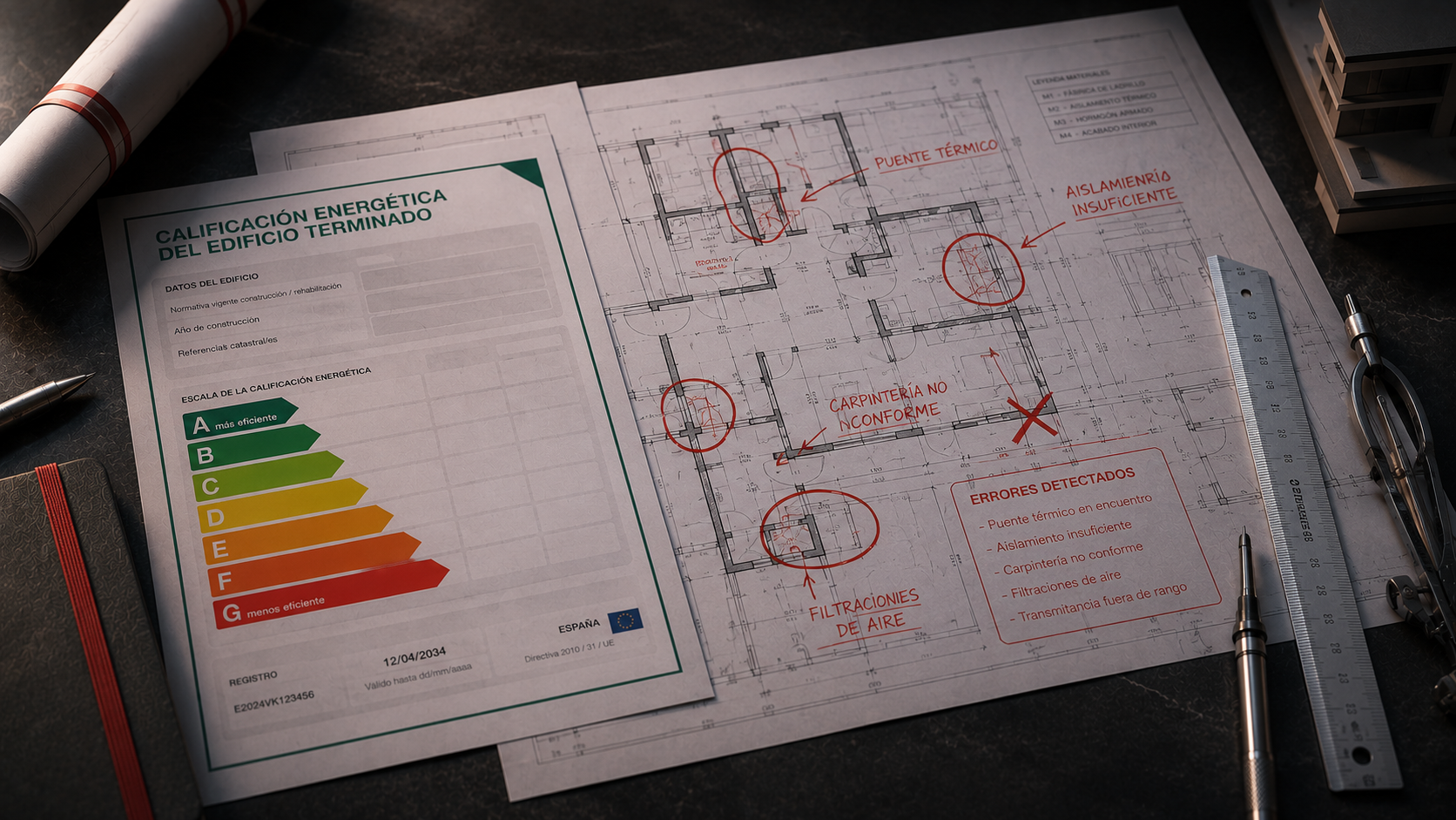 Errores comunes en el certificado energético: cómo detectarlos y solucionarlos